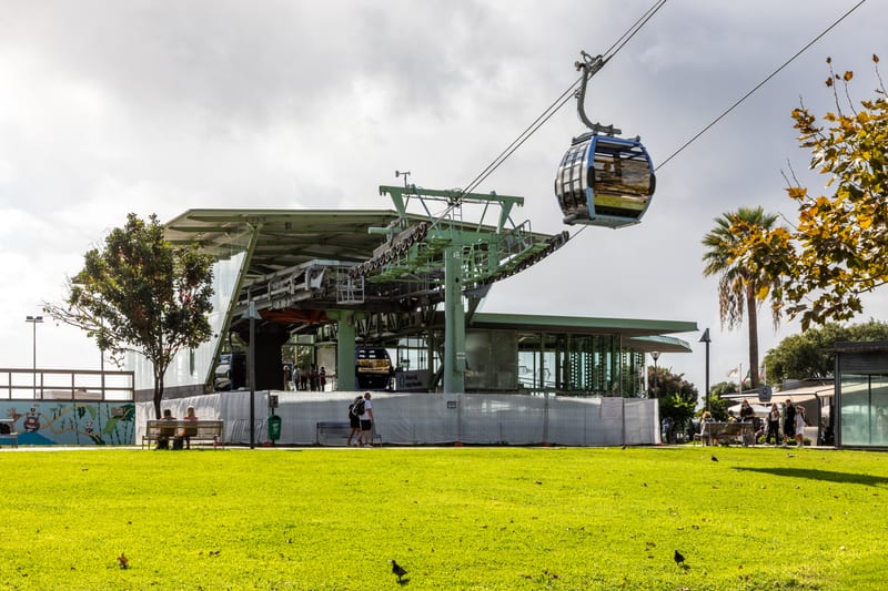 Funchal–Monte cable car, Madeira
