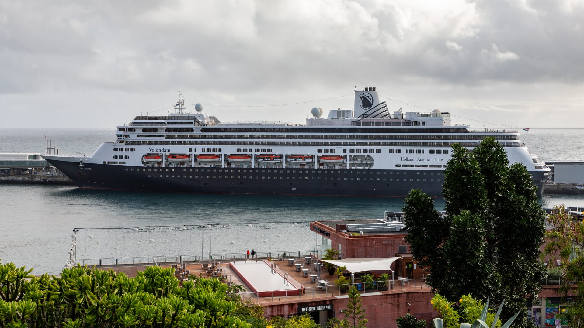 Funchal cruise terminal and Atlantic harbour, Madeira